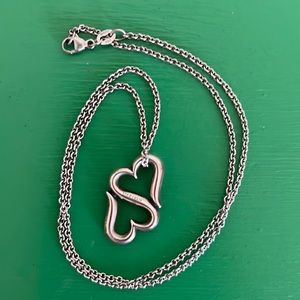 James Avery Heart Necklace